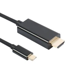 C USB biex HDMI kejbil (5.9ft/1.8m), USB 3.1 tip C maskili (Thunderbolt 3 kompatibbli) biex HDMI K 4 maskili estensjoni kejbil għall-2016 MacBook ġodda, Pro MacBook, ChromeBook Pixel u aktar