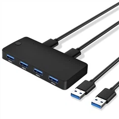 USB KVM Switch Kaxxa 2 fl-Ixxerjar 4 Tagħmir USB
