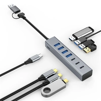 USB3.2 Gen1(5Gbps) 3xUSB C U 4xUSB A